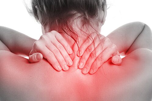 Dor no pescozo con osteocondrose cervical